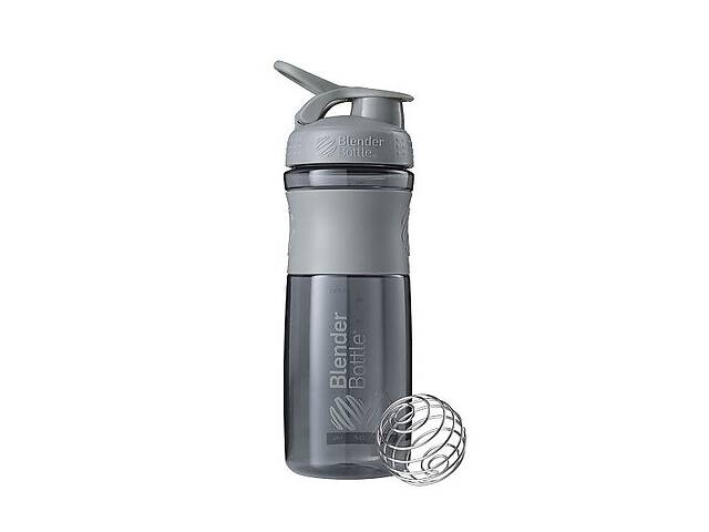 Шейкер спортивный бутылка BlenderBottle SportMixer 28oz/820ml Grey Original