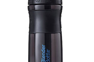 Шейкер спортивный бутылка BlenderBottle SportMixer 28oz/820ml Black/Cyan Original