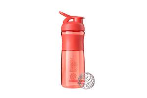 Шейкер спортивный бутылка BlenderBottle SportMixer 28oz/820ml Coral Original