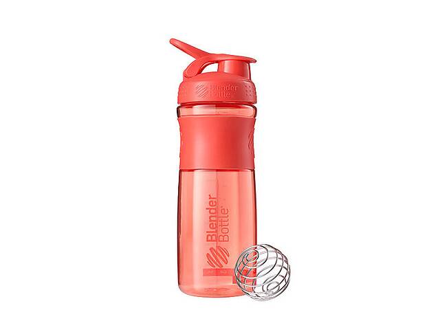 Шейкер спортивный бутылка BlenderBottle SportMixer 28oz/820ml Coral Original