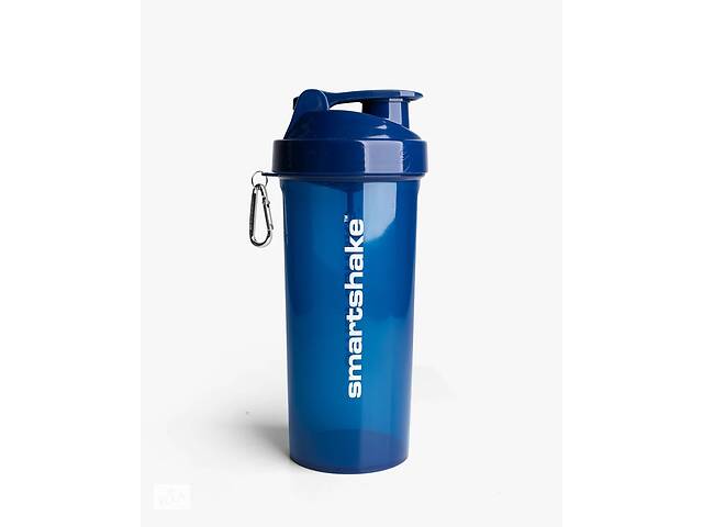 Шейкер спортивный Smartshake Lite 1000ml Glossy-Navy Blue