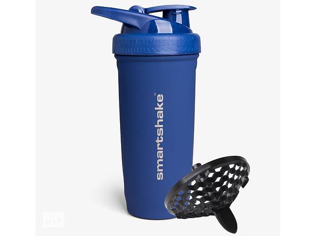 Шейкер спортивный SmartShake металлический Reforce Stainless Steel 30oz ...