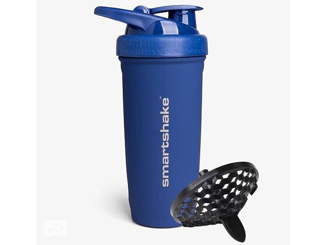 Шейкер спортивный SmartShake металлический Reforce Stainless Steel 30oz/900ml