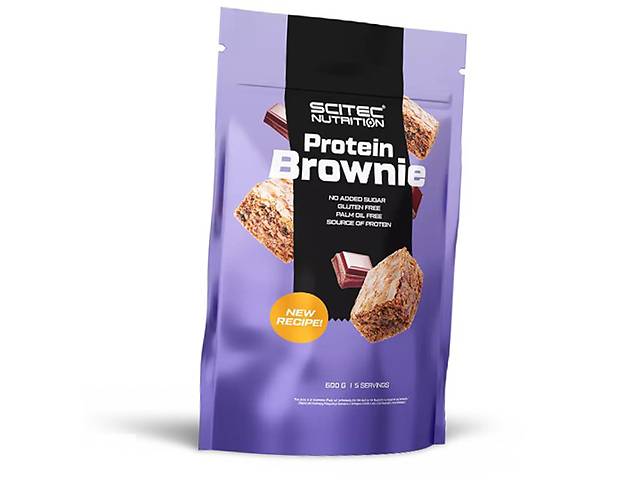 Смесь для выпечки Протеиновый брауни Protein Brownie Scitec Nutrition 600г Шоколад (05087022)