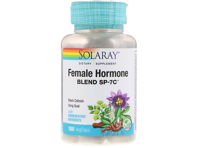 Смесь женских гормонов Solaray 180 капсул (20177)