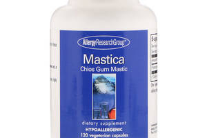 Смола мастикового дерева Allergy Research Group Mastica Chios Gum Mastic 120 Veg Caps ALG-73660