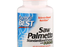 Со Пальметто Saw Palmetto Doctor's Best экстракт 320 мг 60 капсул