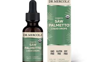 Со пальметто Saw Palmetto Dr. Mercola органик жидкие капли 60 мл