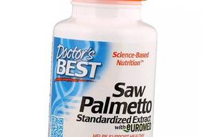 Со Пальметто Saw Palmetto Standardized Extract 320 Doctor's Best 60гелкапс (71327013)