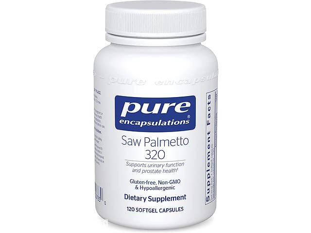 Со Пальметто Сереноя Saw Palmetto Pure Encapsulations поддержка здоровой функции простаты и мочеиспускания 320 мг 120...