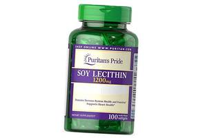 Соевый Лецитин Soy Lecithin 1200 Puritan's Pride 100гелкапс (72367004)