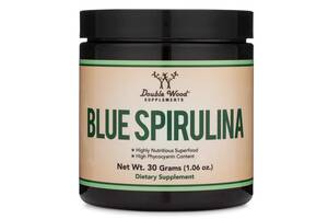 Спирулина Double Wood Supplements Blue Spirulina Extract 30 g /30 servings/