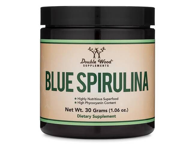 Спирулина Double Wood Supplements Blue Spirulina Extract 30 g /30 servings/