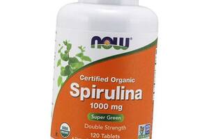 Спирулина Spirulina 1000 Now Foods 120таб (71128073)