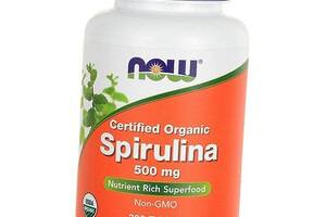 Спирулина Spirulina 500 Now Foods 200таб (71128074)