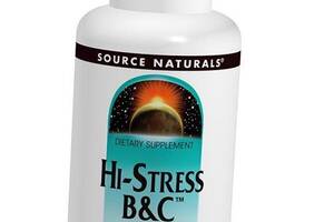 Стрес-комплекс Hi-Stress B&C Source Naturals 120таб (36355104)