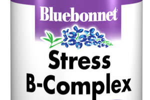Стресс В-Комплекс 100, Bluebonnet Nutrition, 100 гелевых капсул