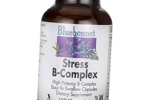 Стрес В Комплекс, Stress B-complex, Bluebonnet Nutrition 100вегкапс (36393054)