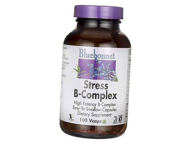 Стресс В Комплекс Stress B-complex Bluebonnet Nutrition 50вегкапс (36393054)