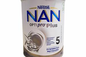 Сухая молочная смесь NAN 5 OptiPro Plus от 2.5 л 800 г