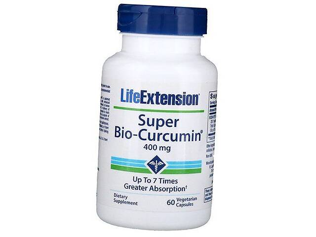 Super Bio-Curcumin 400 Life Extension 60вегкапс (71346009)
