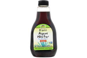 Суперфуд NOW Foods Real Food, Organic Agave Nectar Amber 23.28 oz 660 ml