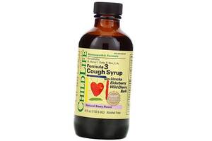 Сироп от кашля для детей Formula 3 Cough Syrup ChildLife 118мл Ягода (71514003)