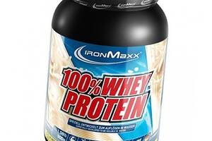 Сывороточный протеин 100% Whey Protein IronMaxx 900г Клубника (29083009)