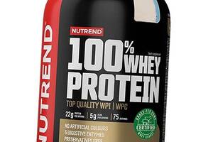 Сироватковий Протеїн швидкого приготування, 100% Whey Protein, Nutrend 2250г Білий шоколад з кокосом (29119010)