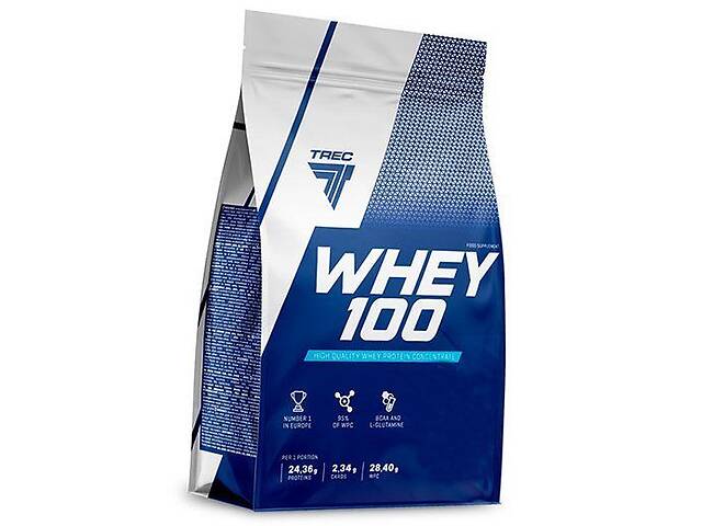 Сывороточный протеин для роста мышц 100% Whey Trec Nutrition 2270г Арахисовое масло (29101005)