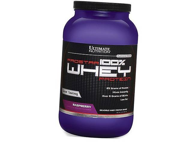 Сывороточный Протеин ProStar Whey Ultimate Nutrition 908г Малина (29090004)