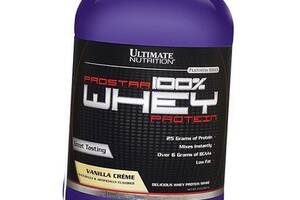 Сироватковий Протеїн, ProStar Whey, Ultimate Nutrition 908г Ваніль (29090004)