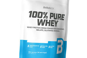 Сывороточный Протеин с добавлением аминокислот 100% Pure Whey BioTech (USA) 454г Банан (29084015)