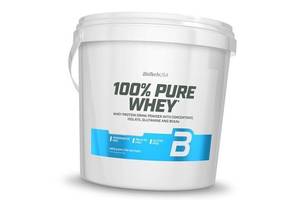 Сывороточный Протеин с добавлением аминокислот 100% Pure Whey BioTech (USA) 4000г Бурбон-ваниль (29084015)