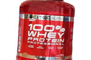 Сывороточный Протеин с пищеварительными ферментами 100% Whey Protein Prof Scitec Nutrition 920 г Белый шоколад (29087...