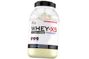 Сывороточный протеин высшего качества Whey-X5 Genius Nutrition 900г Макарон (29562007)