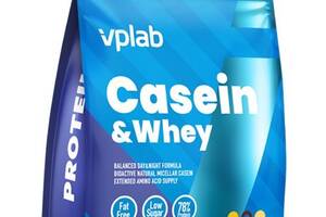 Сывороточный Протеин и Мицеллярный Казеин Casein & Whey VP laboratory 500 г Ваниль (29099008)