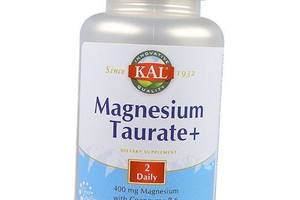 Таурат Магнію та Вітамін В6, Magnesium Taurate 400, KAL 90таб (36424010)