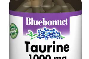 Таурин 1000мг Bluebonnet Nutrition 50 гелевых капсул