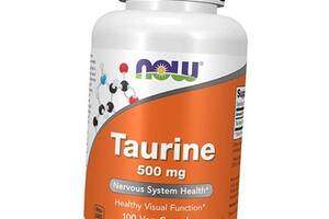 Таурин для глаз и нервной системы Taurine 500 Now Foods 100вегкапс (27128023)