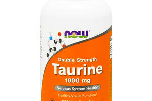 Таурин Now Foods Taurine 1000 мг 250 вегетарианских капсул (NF0143)