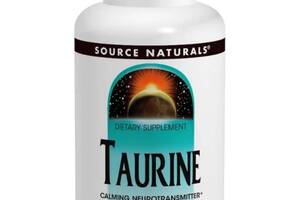 Таурин Source Naturals Taurine 500 mg 120 Tabs SNS-01281