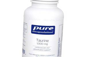 Таурін Taurine 1000 Pure Encapsulations 120капс (27361008)