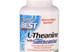 Теанин Doctor's Best Suntheanine L-Theanine 150 mg 90 Caps DRB-00197