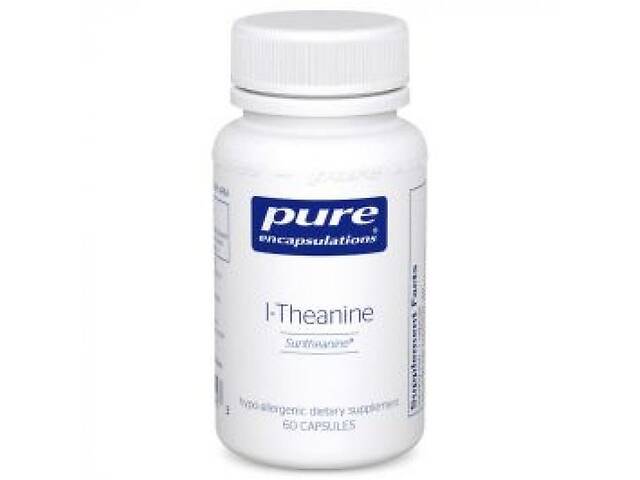 Теанин Pure Encapsulations L-Theanine 60 Caps PE-00542