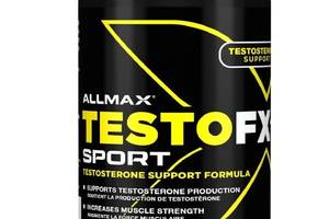 Тестостероновый бустер AllMax Nutrition TestoFX Sport, Testosterone Support Formula 80 Caps