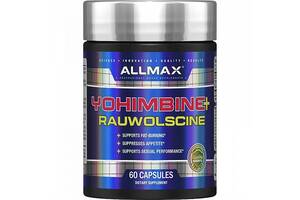 Тестостероновый бустер AllMax Nutrition Yohimbine + Rauwolscine 60 Caps