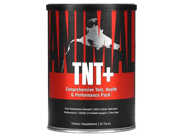 Тестостероновый бустер Universal Nutrition TNT+ Comprehensive Test Health & Performance Pack 30 packs