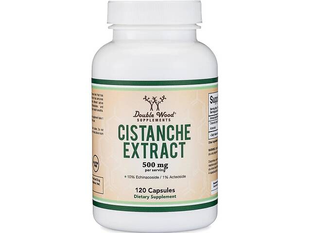 Тестостероновый комплекс Double Wood Supplements Cistanche Extract 500 mg (2 caps per serving) 120 Caps