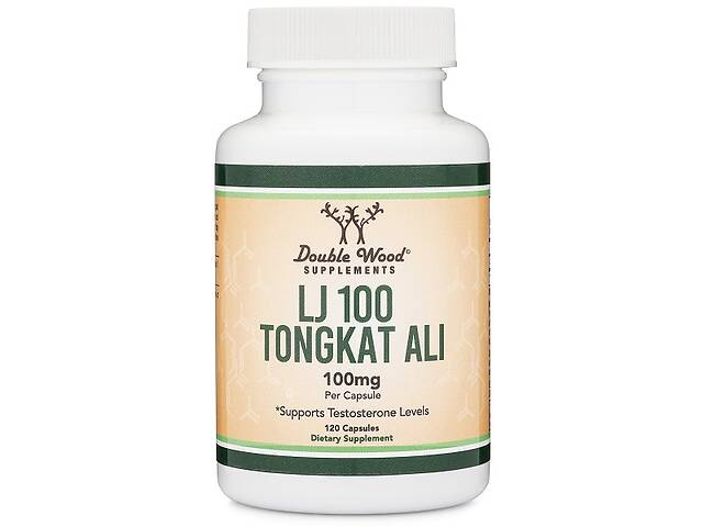 Тестостероновый комплекс Double Wood Supplements LJ100 Tongkat Ali Extract 100 mg 120 Caps